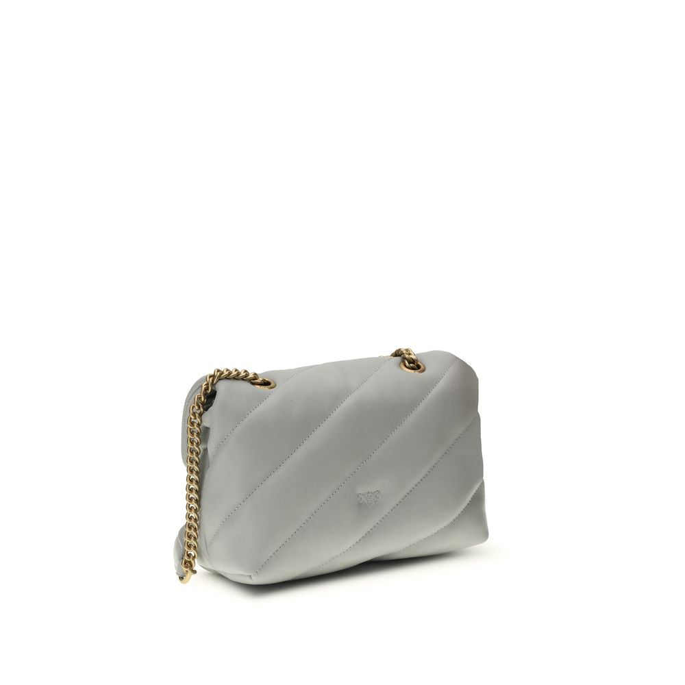 Gray Calf Leather Bos Taurus Shoulder Bag