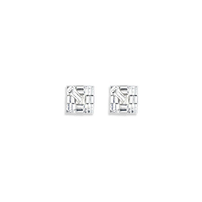 Silver Brass Earrings