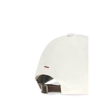 White Cotton Cap (Baseball Hat)