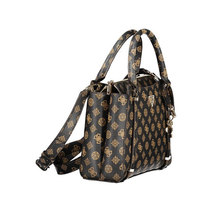 Marrone Poliuretano Woman Handbag