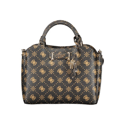 Marrone Poliuretano Woman Handbag