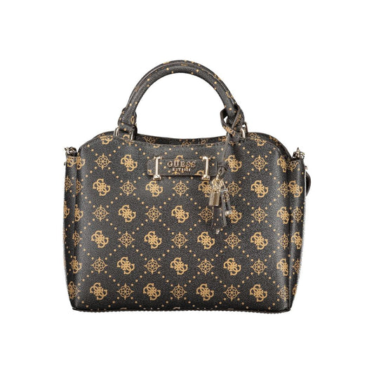 Marrone Poliuretano Woman Handbag
