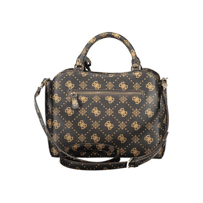 Marrone Poliuretano Woman Handbag