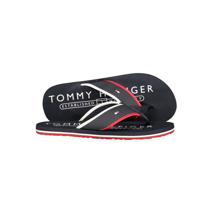 Blue Polyurethane Men's Slide Sandal
