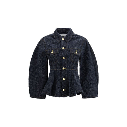 Blue Cotton Denim Jacket