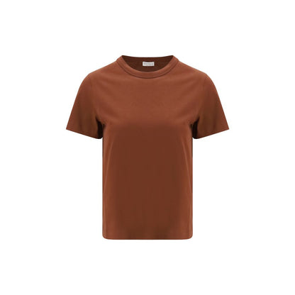 Brown Cotton T-Shirt
