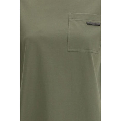 Bicolor Cotton T-Shirt