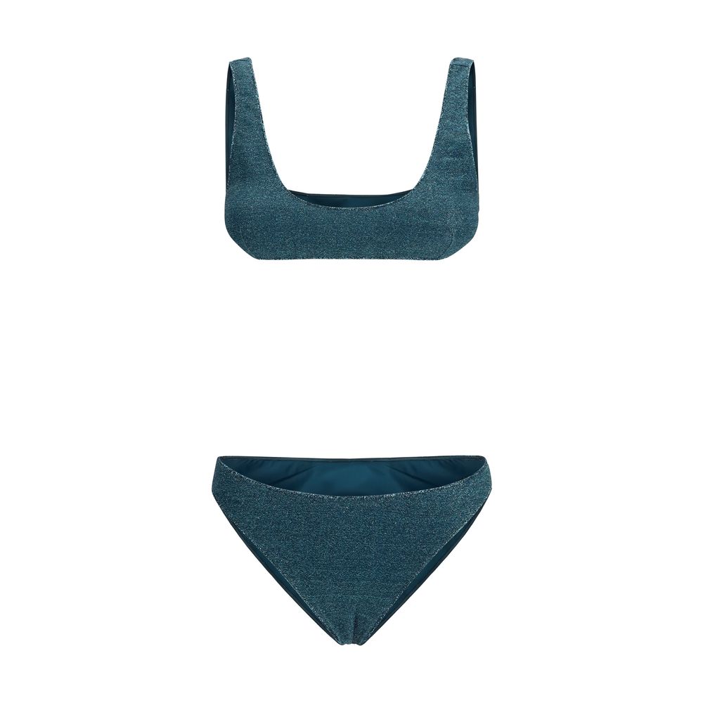 Blue Polyamide Bikini