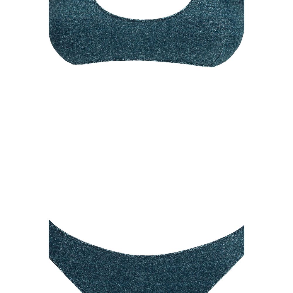 Blue Polyamide Bikini