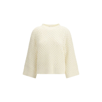 Beige Wool Sweatshirt