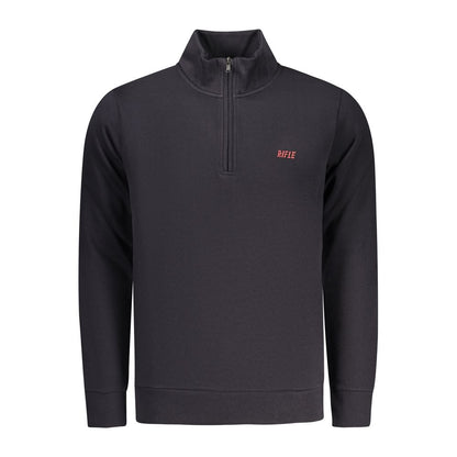 Blue Cotton Men Sweatshirt