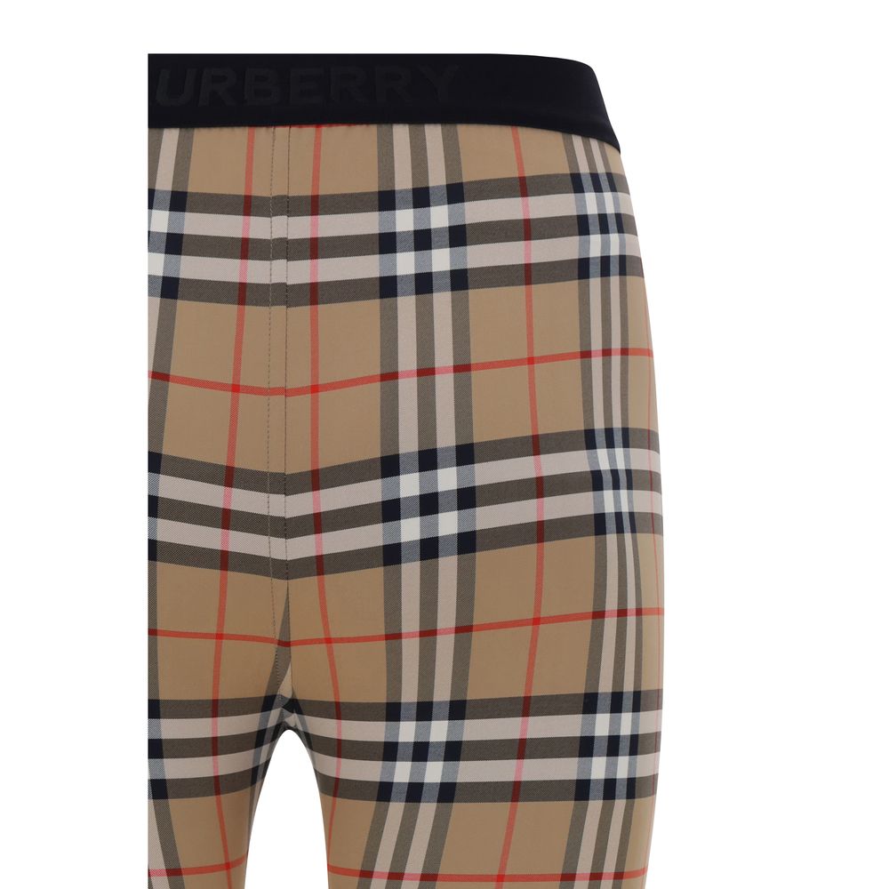 Brown Polyamide Leggings