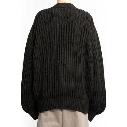 Brown Cotton Cardigan
