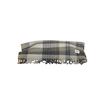 Grigio Polyester Men Scarf