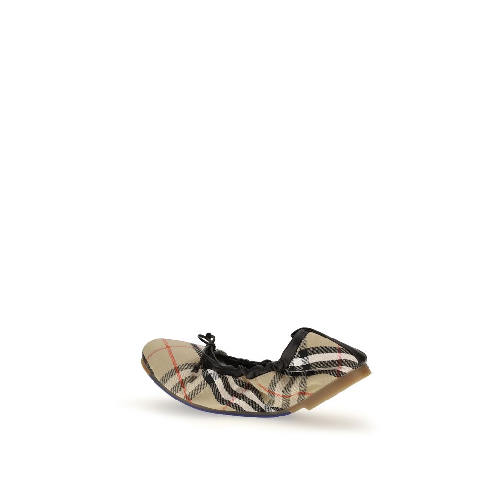 Multicolor Polyester Ballet Flats
