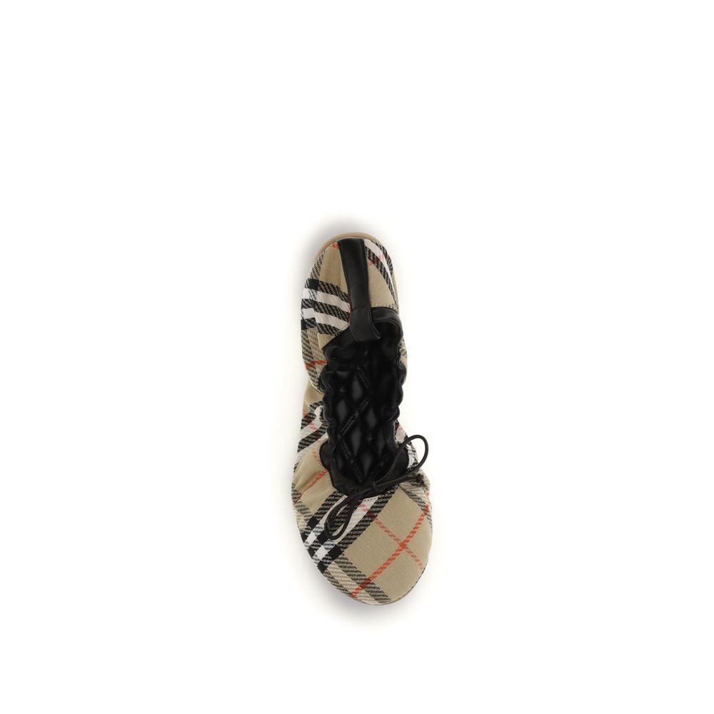 Multicolor Polyester Ballet Flats