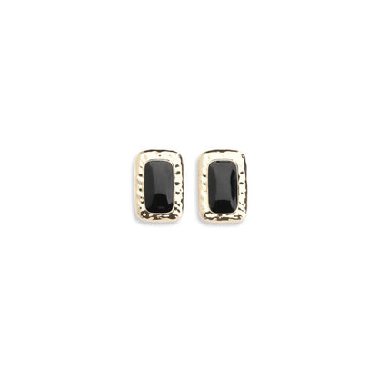 Gold Brass Earrings