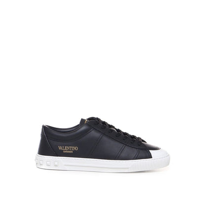 Black Calfskin Sneakers