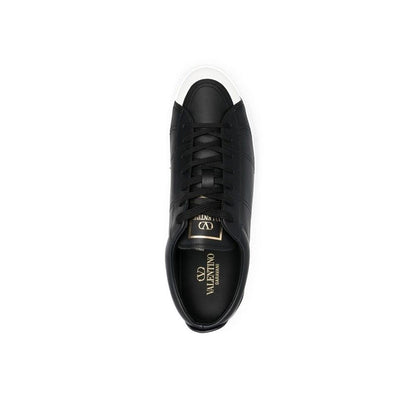 Black Calfskin Sneakers
