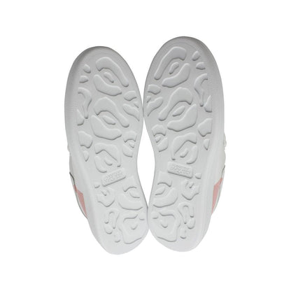 White Calfskin Chunky Sneakers