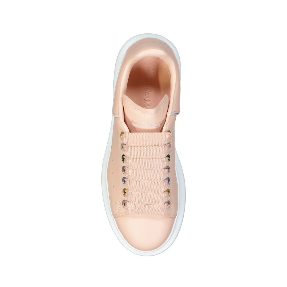 Multicolor Calfskin Chunky Sneakers