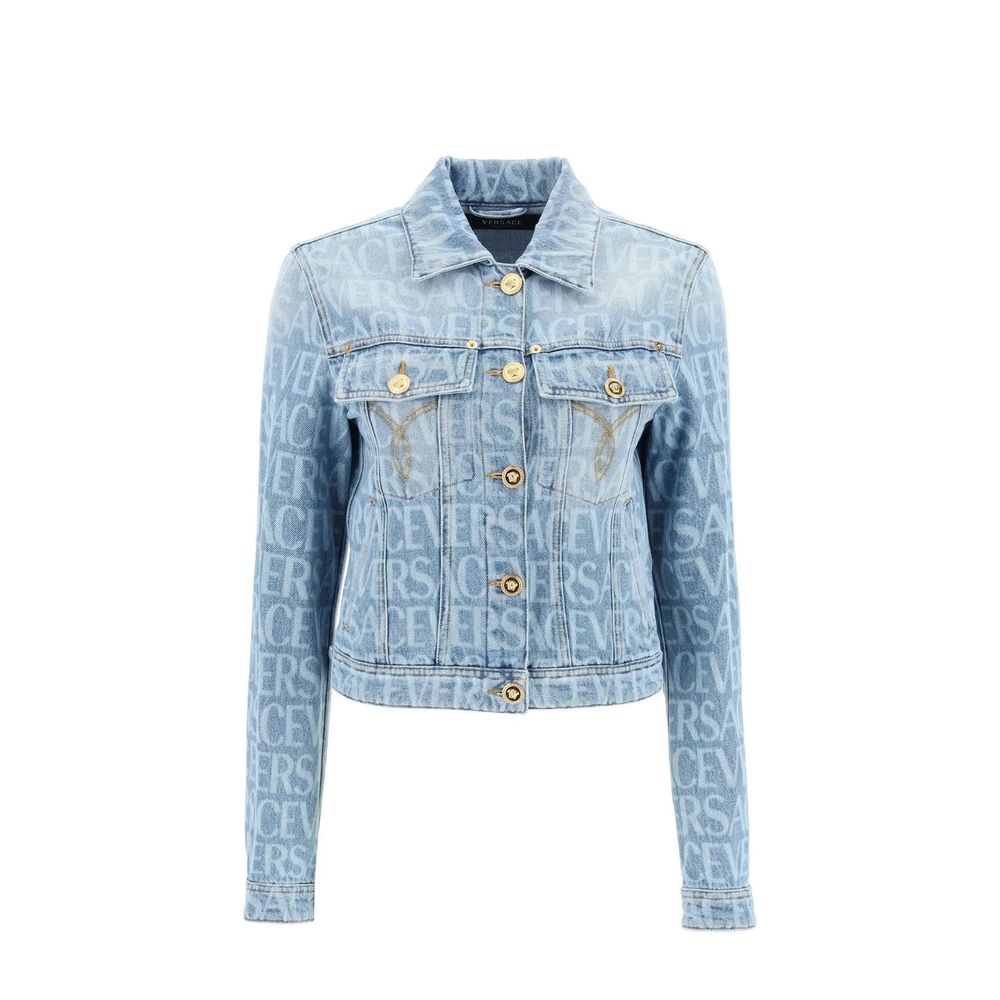Blue Cotton Denim Jacket