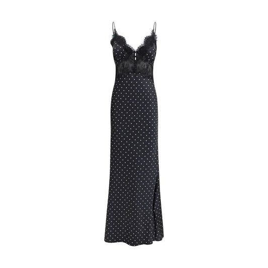 Multicolor Polyester Long Dress