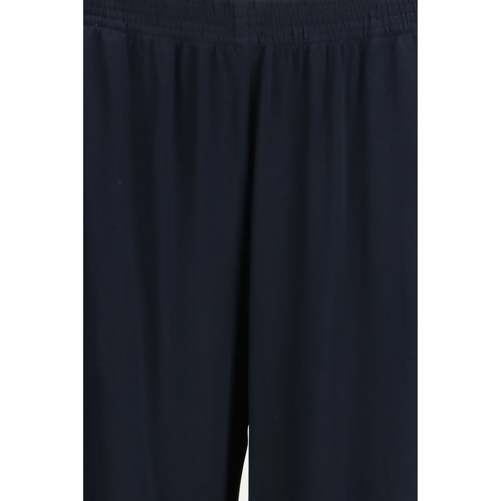 Blue Viscose Pants
