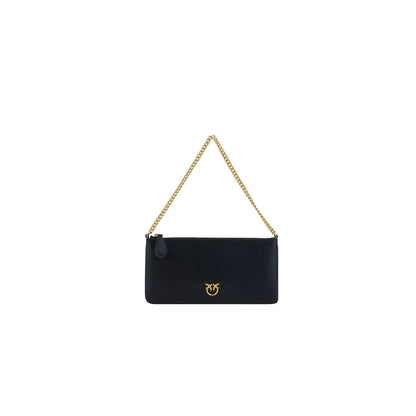 Black Calf Leather Bos Taurus Shoulder Bag