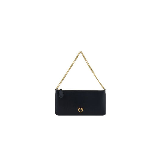 Black Calf Leather Bos Taurus Shoulder Bag