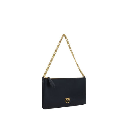 Black Calf Leather Bos Taurus Shoulder Bag