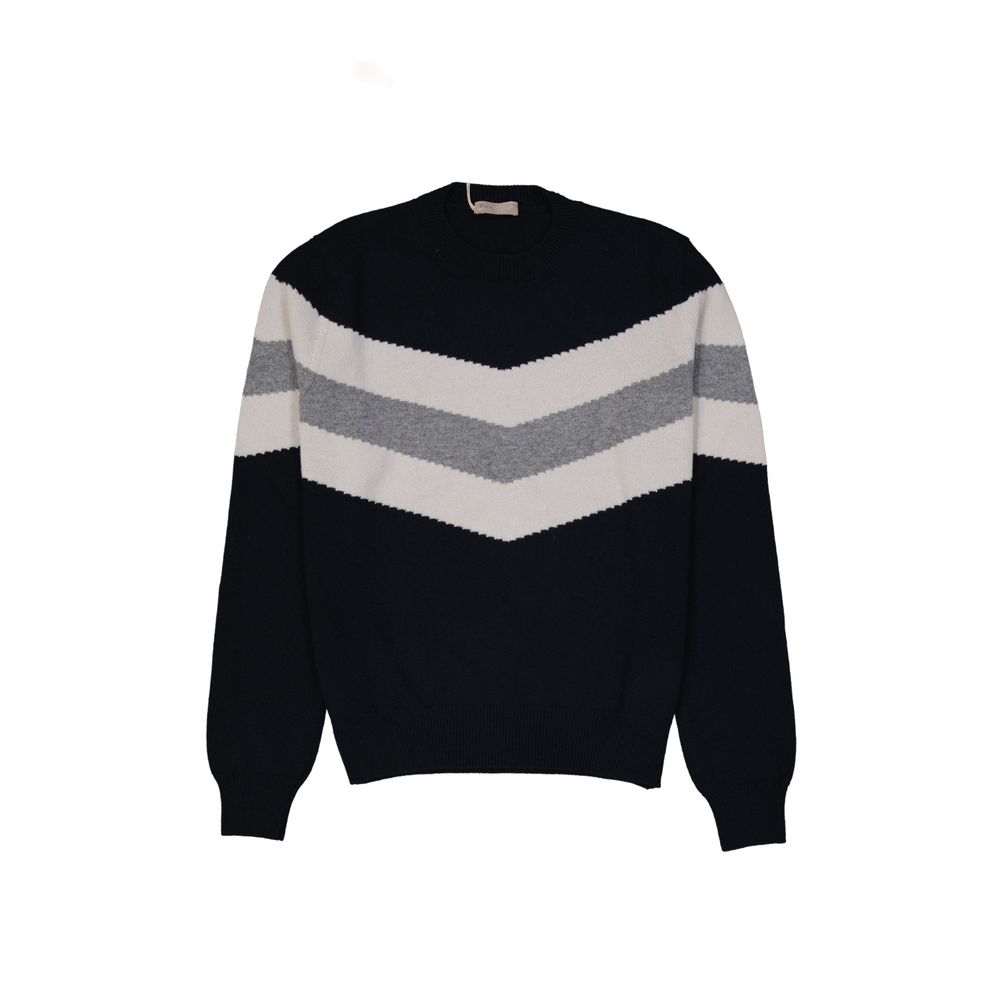 Blue Wool Sweatshirt