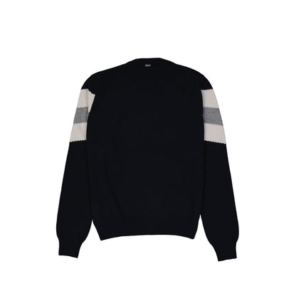 Blue Wool Sweatshirt