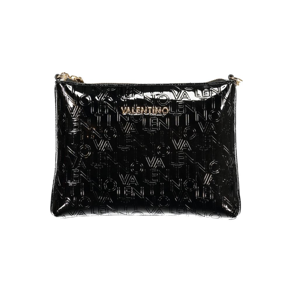 Black Polyurethane Women's Bag