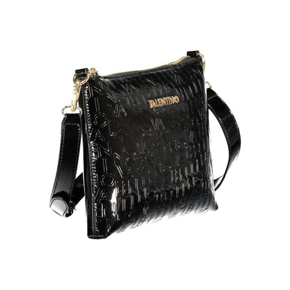 Black Polyurethane Women's Bag