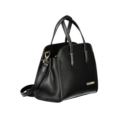 Black Polyurethane Women's Bag
