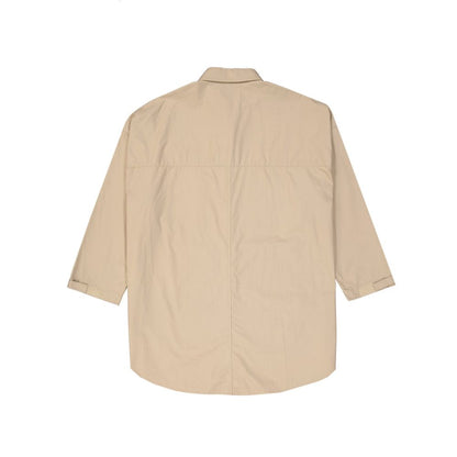 Beige Cotton Coat