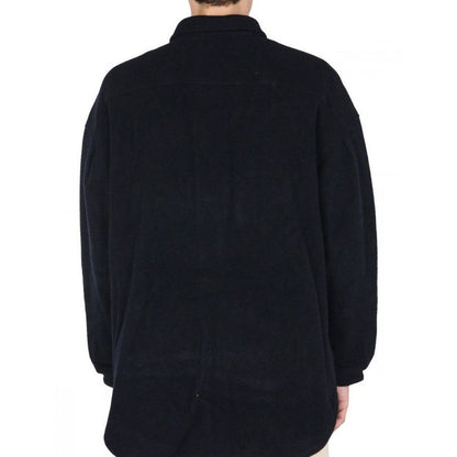 Blue Marabou Coat