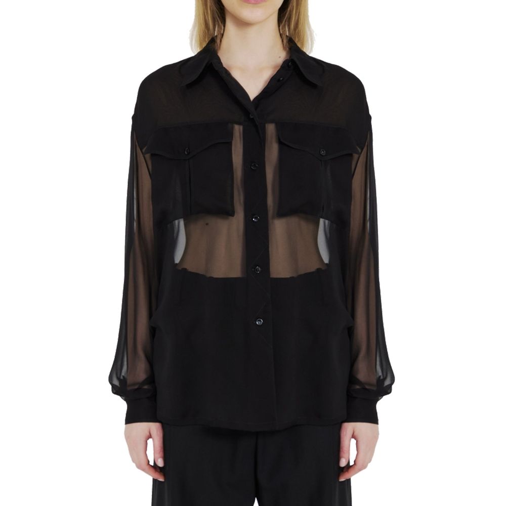 Black Denim Shirt