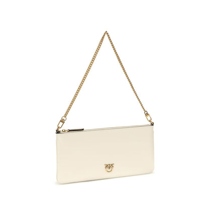 White Calf Leather Bos Taurus Shoulder Bag
