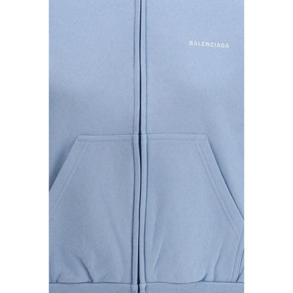 Blue Cotton Sweatshirt