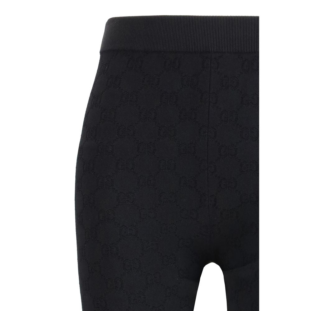 Black Viscose Leggings