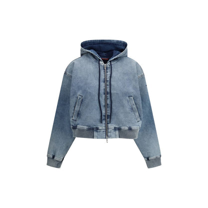 Blue Cotton Sweatshirt