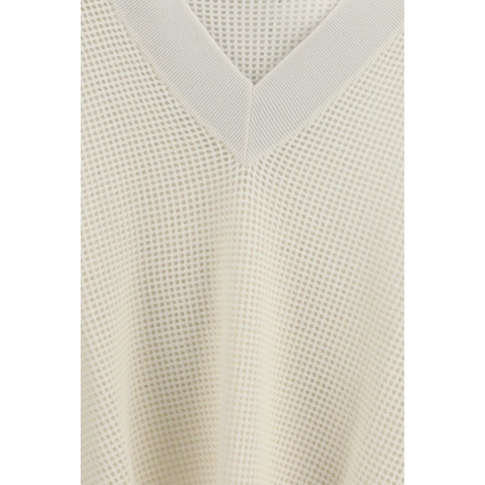 Beige Cashmere Sweater