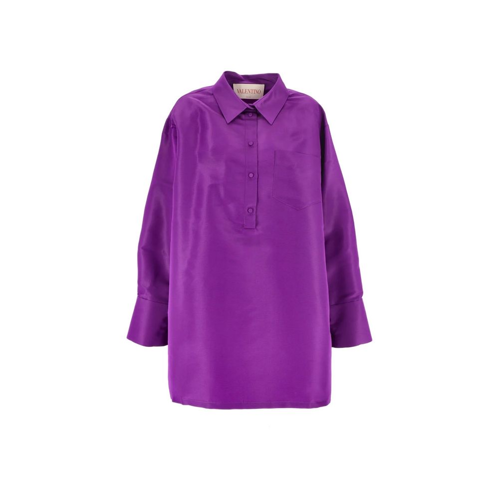Multicolor Silk Casual Dress