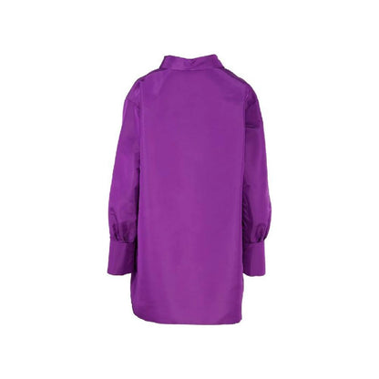 Multicolor Silk Casual Dress