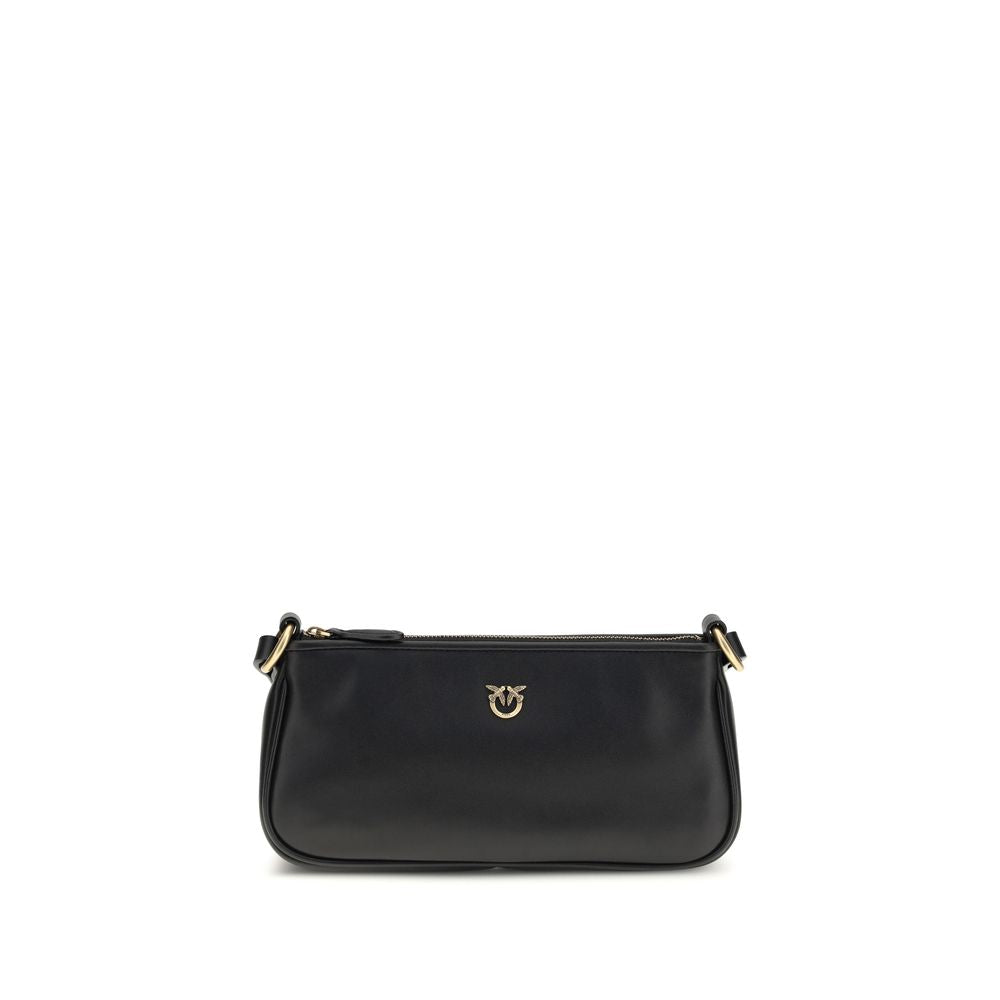 Black Calf Leather Bos Taurus Shoulder Bag