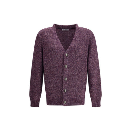 Multicolor Alpaca Vicugna Pacos Cardigan