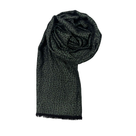 Green Wool Unisex Scarf