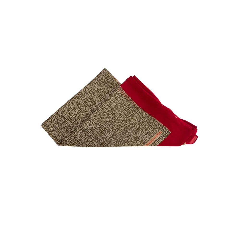 Red Silk Women Scarf